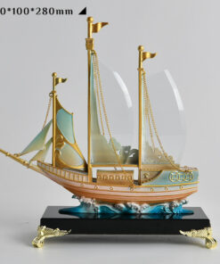 Tượng Thuyền Buồm Thuận Gió Trang Trí