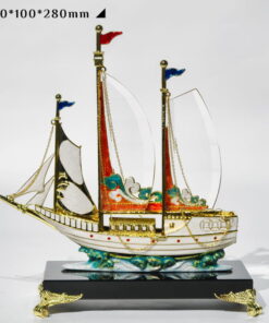 Tượng Thuyền Buồm Thuận Phong Khai Lộc