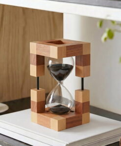 Đồng Hồ Cát Khung Gỗ Nghệ Thuật