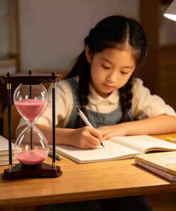 Đồng Hồ Cát Tam Trụ Đối Xứng