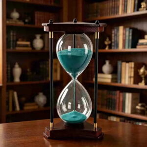 Đồng Hồ Cát Tam Trụ Đối Xứng