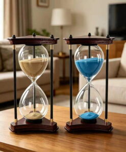 Đồng Hồ Cát Tam Trụ Đối Xứng