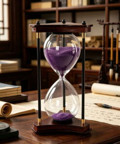 Đồng Hồ Cát Tam Trụ Đối Xứng