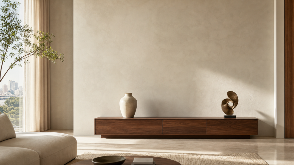 Khoảng thở trong decor phòng khách hiện đại