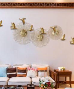Tranh Decor Đàn Ngỗng Nghệ Thuật
