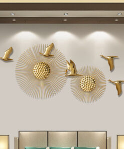 Tranh Decor Đàn Ngỗng Nghệ Thuật