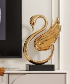 Tượng Decor Thiên Nga Cách Điệu