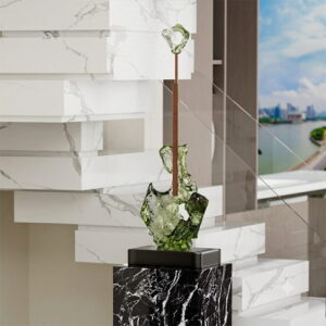 Tượng Nghệ Thuật Tinh Thạch - Công Decor