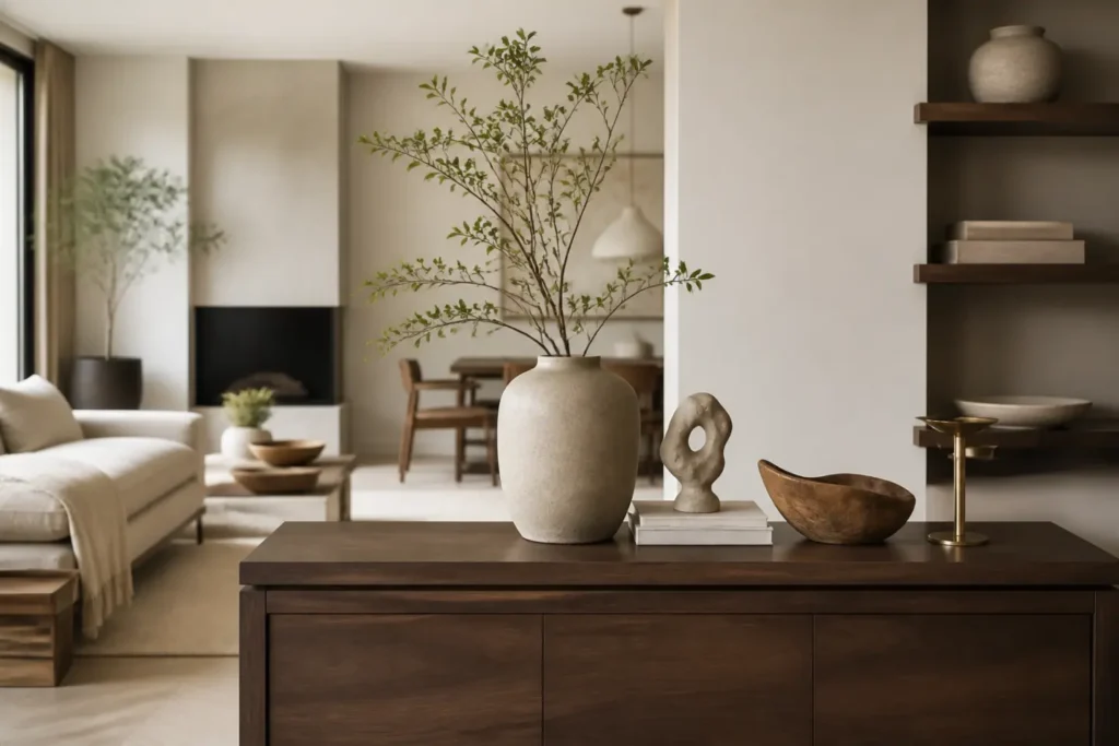 Đồ decor phối theo phong cách nội thất hiện đại và tự nhiên