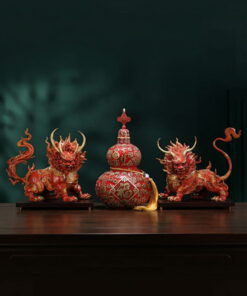 Cặp Tượng Song Lân Phúc Lộc