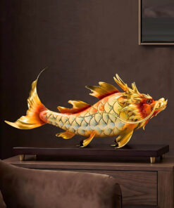 Tượng Cá Chép Đầu Rồng