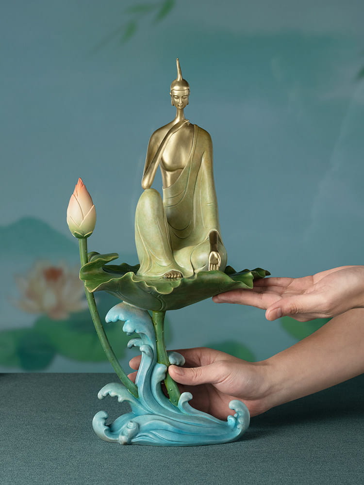 Tượng Phật An Nhiên Tự Tại