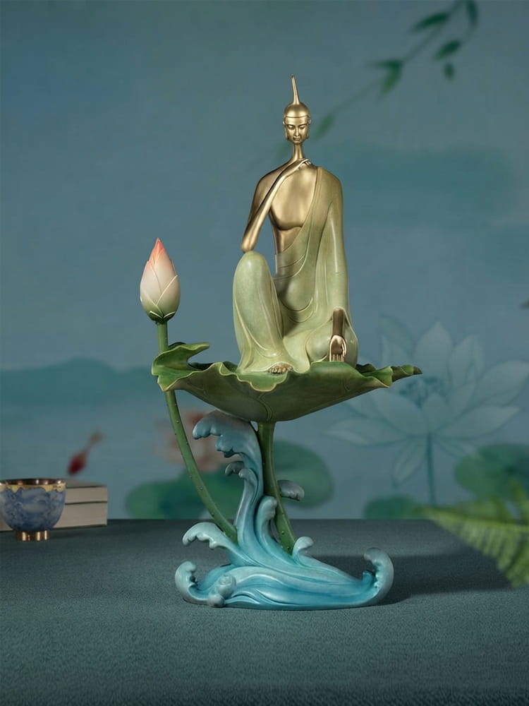 Tượng Phật An Nhiên Tự Tại